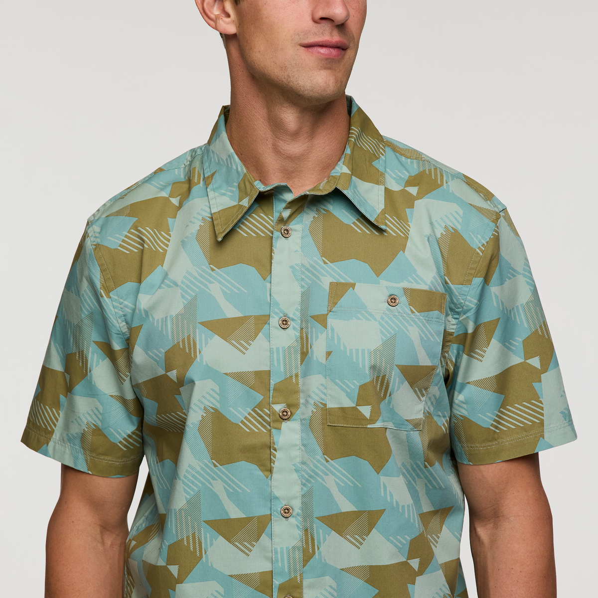 Outdoor Ready Design Estival Button Up Shirt - Print - Men s