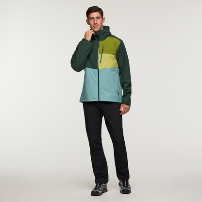 Rainy Day Protection Impermeo 3L Hooded Shell Jacket - Men s