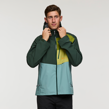 Rainy Day Protection Impermeo 3L Hooded Shell Jacket - Men s