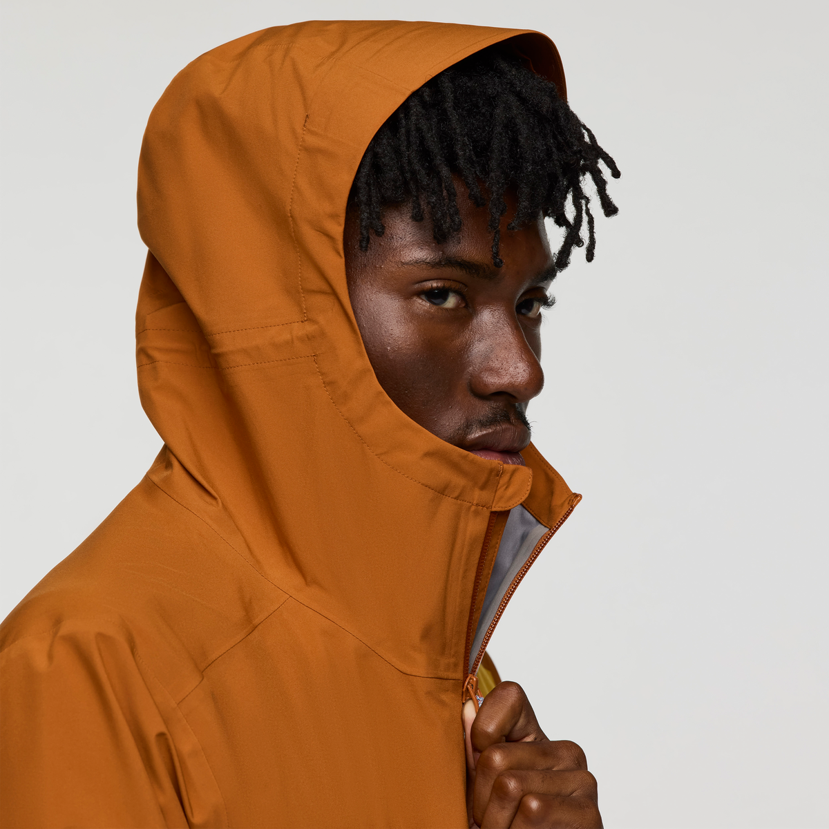 Rainy Day Protection Impermeo 3L Hooded Shell Jacket - Men s