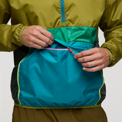 Breezy Day Comfort Teca Half-Zip Windbreaker - Men s