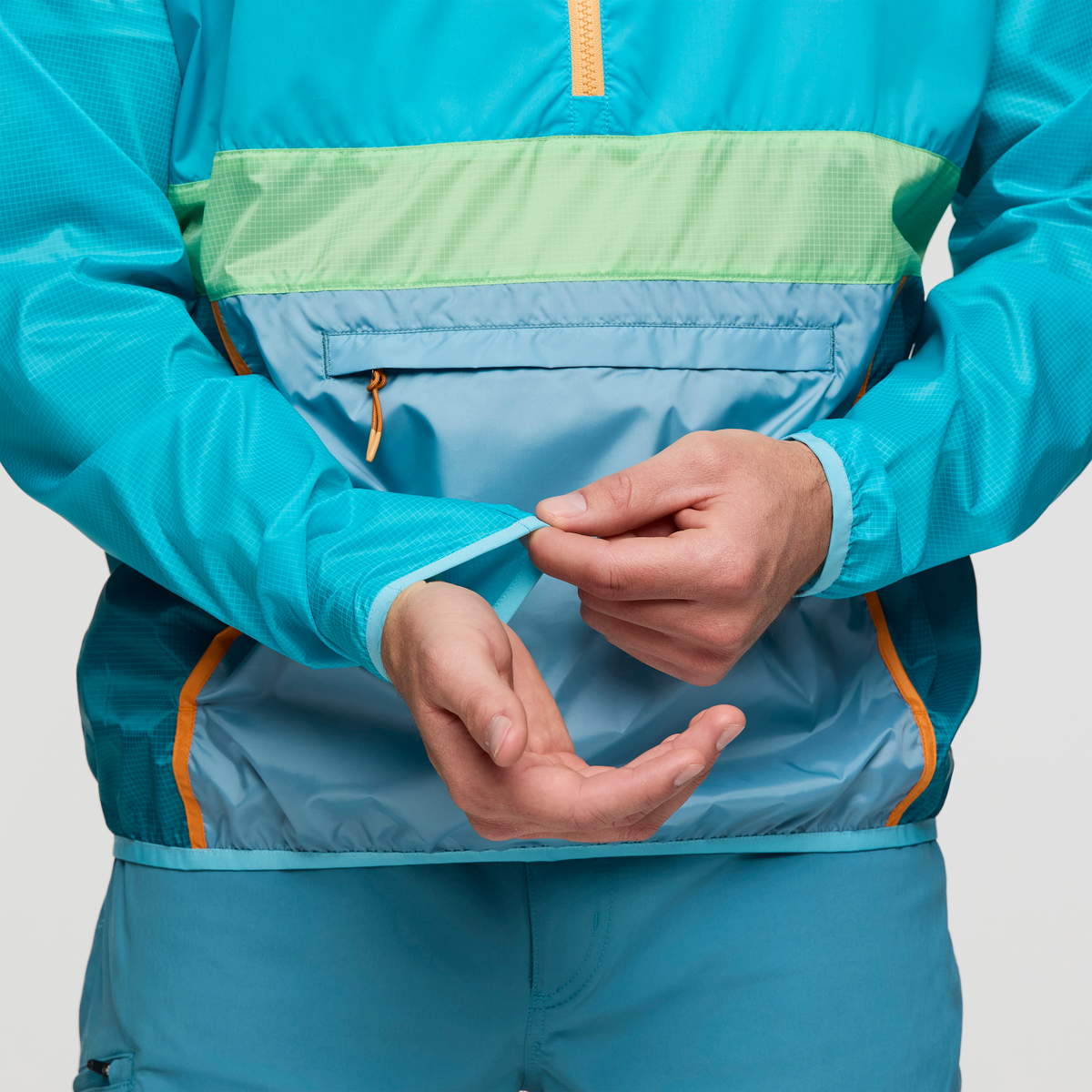 Breezy Day Comfort Teca Half-Zip Windbreaker - Men s