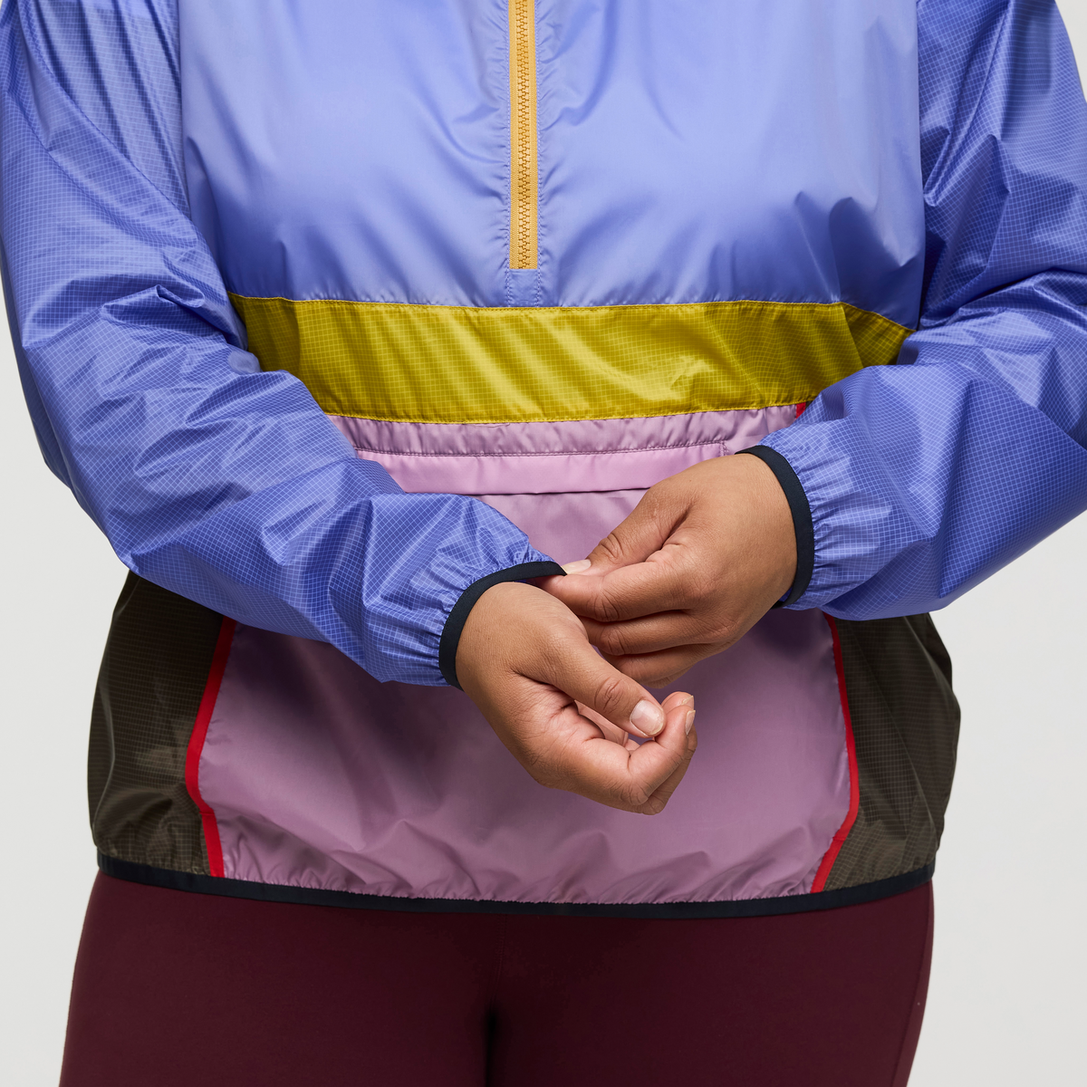 Lightweight Wind Coverage Teca Half-Zip Windbreaker - Women s
