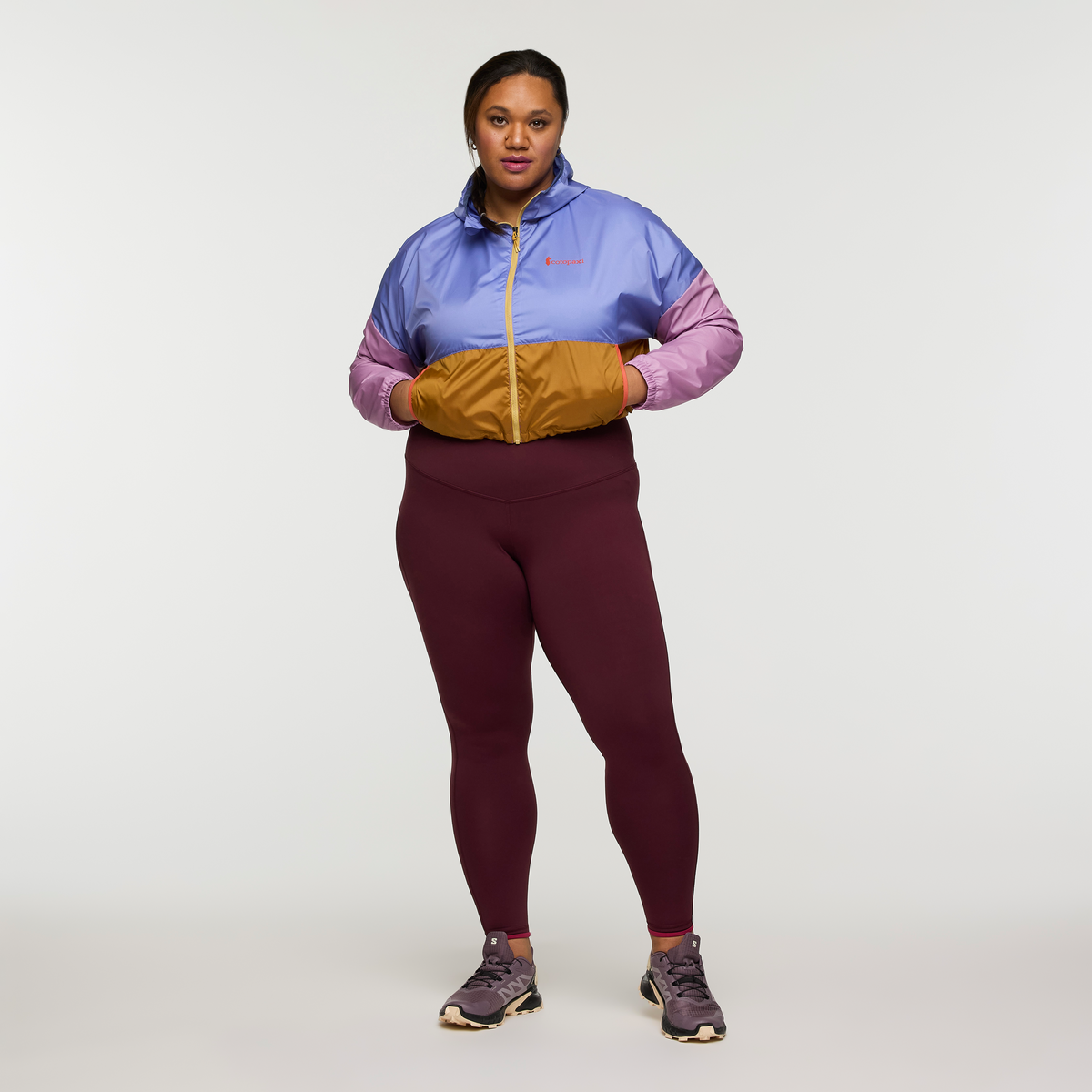 Lightweight Wind Coverage Teca Crop Jacket - Women s