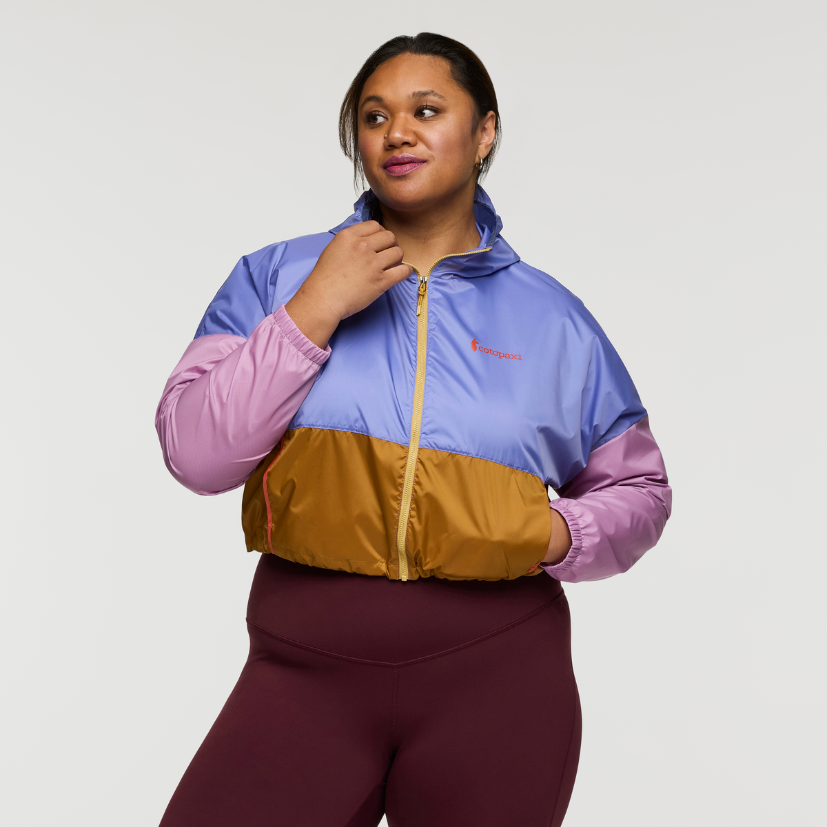 Lightweight Wind Coverage Teca Crop Jacket - Women s