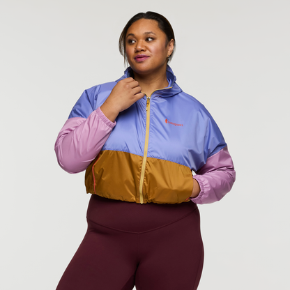 Lightweight Wind Coverage Teca Crop Jacket - Women s