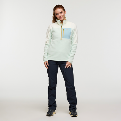 Soft Layering Warmth Abrazo Fleece Half-Zip Jacket - Women s