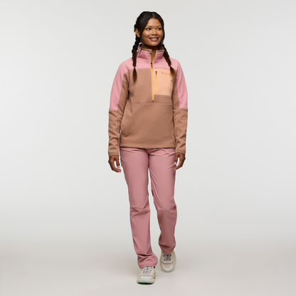 Soft Layering Warmth Abrazo Fleece Half-Zip Jacket - Women s