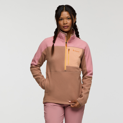 Soft Layering Warmth Abrazo Fleece Half-Zip Jacket - Women s