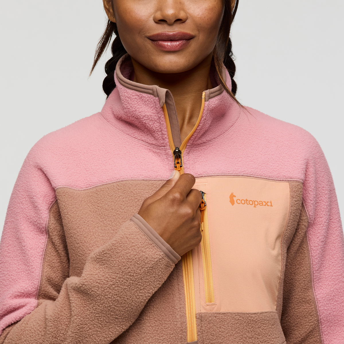 Soft Layering Warmth Abrazo Fleece Half-Zip Jacket - Women s
