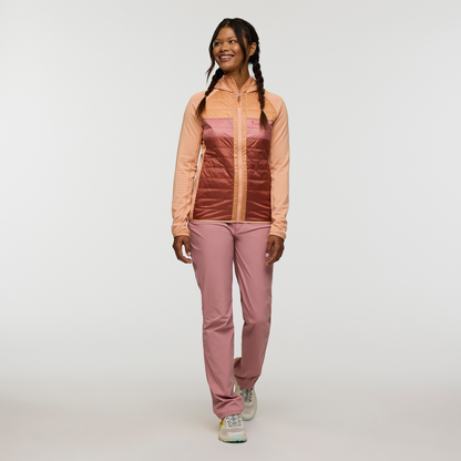 Adventure Ready Comfort Capa Hybrid Insulated Hooded Jacket - Women s