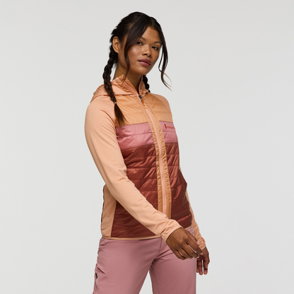 Adventure Ready Comfort Capa Hybrid Insulated Hooded Jacket - Women s