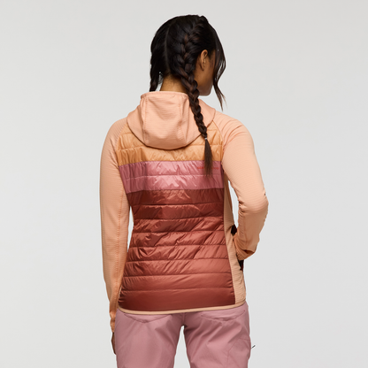 Adventure Ready Comfort Capa Hybrid Insulated Hooded Jacket - Women s