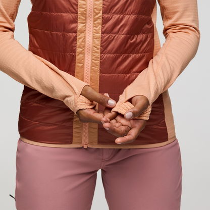 Adventure Ready Comfort Capa Hybrid Insulated Hooded Jacket - Women s