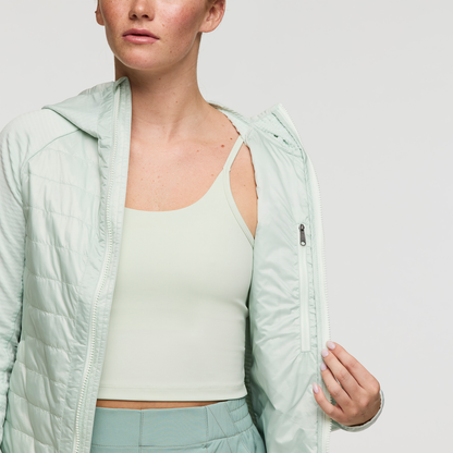 Adventure Ready Comfort Capa Hybrid Insulated Hooded Jacket - Women s