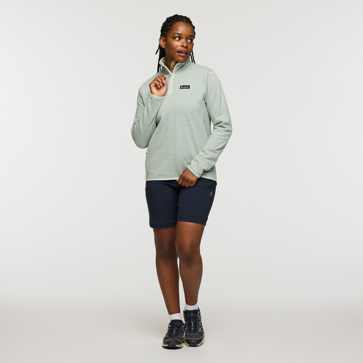 Soft Layering Warmth Envo Fleece Quarter-Zip Pullover - Women s