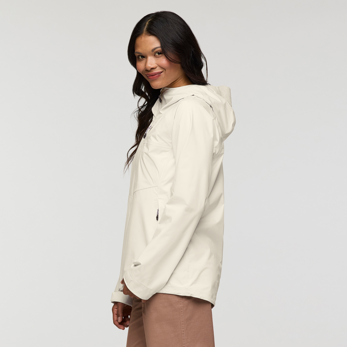 Rainy Day Protection Impermeo 3L Hooded Shell Jacket - Women s