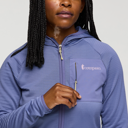 Soft Layering Warmth Otero Fleece Full-Zip Hooded Jacket - Women s