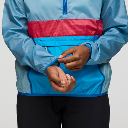 Lightweight Wind Coverage Teca Half-Zip Windbreaker - Women s