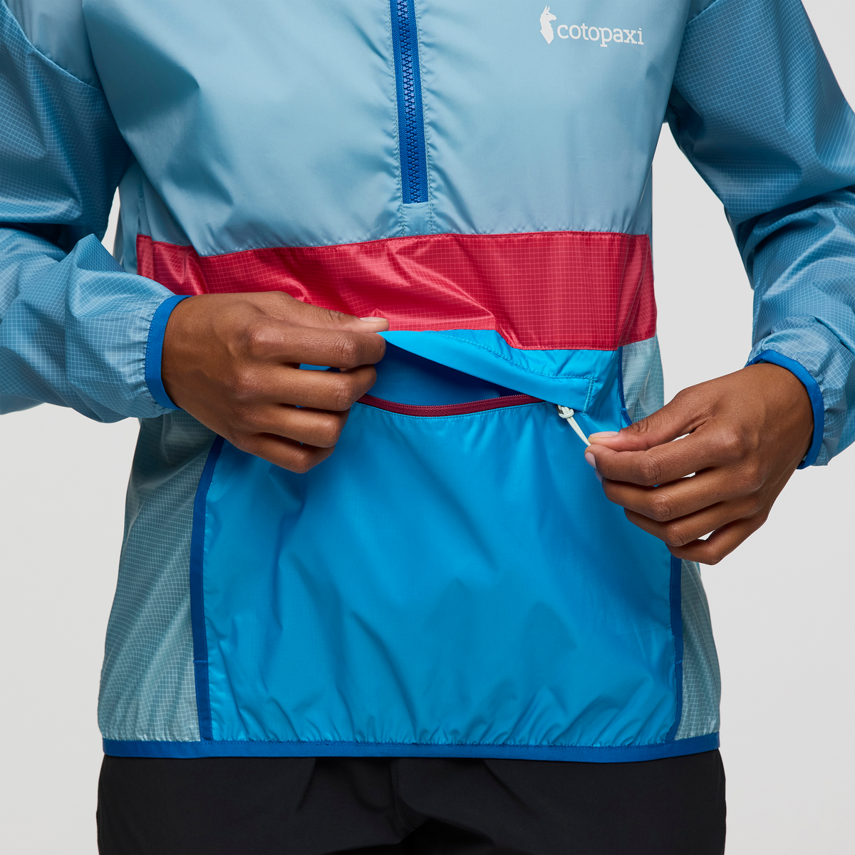 Lightweight Wind Coverage Teca Half-Zip Windbreaker - Women s