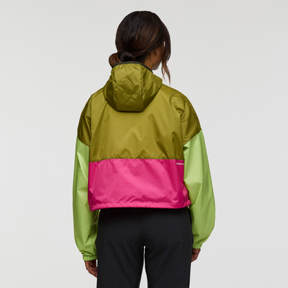 Lightweight Wind Coverage Teca Crop Jacket - Women s