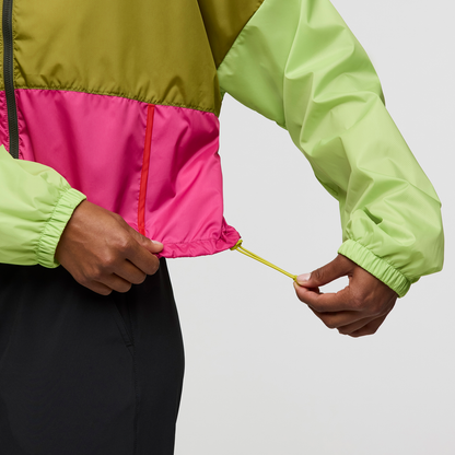 Lightweight Wind Coverage Teca Crop Jacket - Women s
