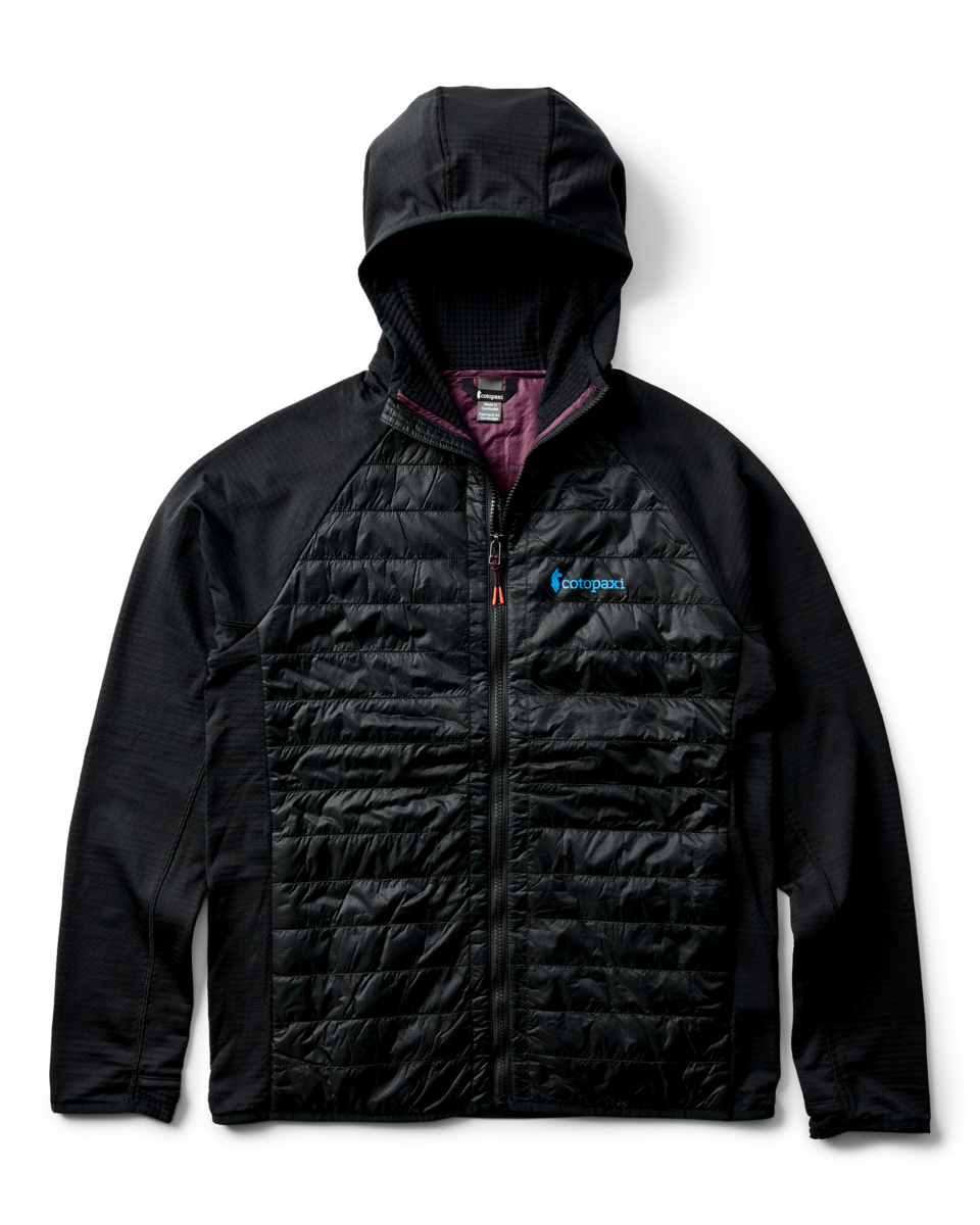 Comfortable Sun Coverage Capa Hybrid Insulated Hooded Jacket - Men s