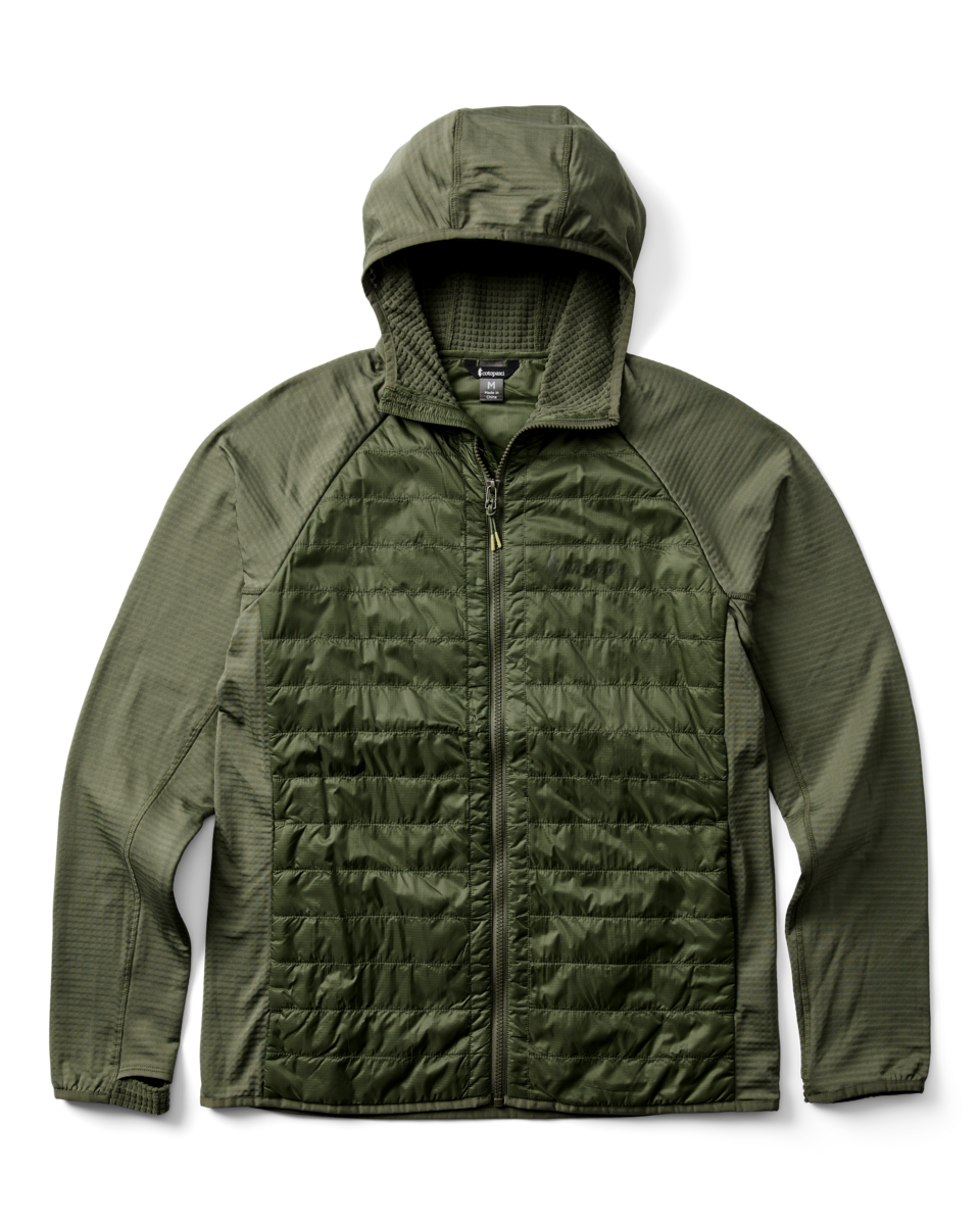 Comfortable Sun Coverage Capa Hybrid Insulated Hooded Jacket - Men s