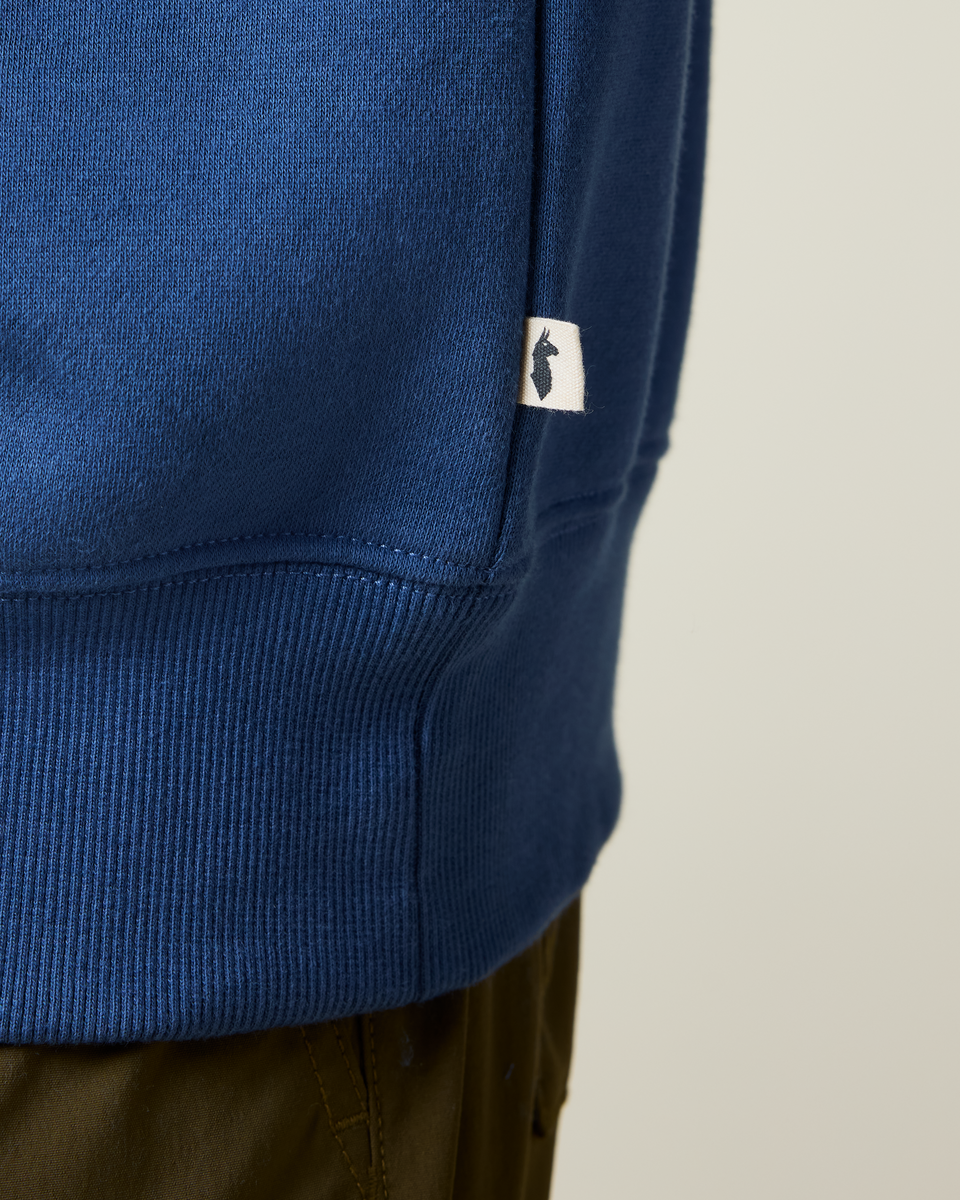 Casual Outdoor Style Lava Llama Crew Sweatshirt - Men s