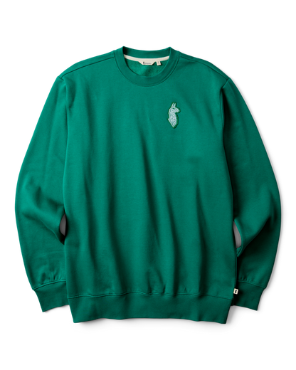 Casual Outdoor Style Lava Llama Crew Sweatshirt - Men s