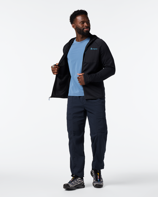Soft Layering Warmth Otero Fleece Full-Zip Hooded Jacket - Men s