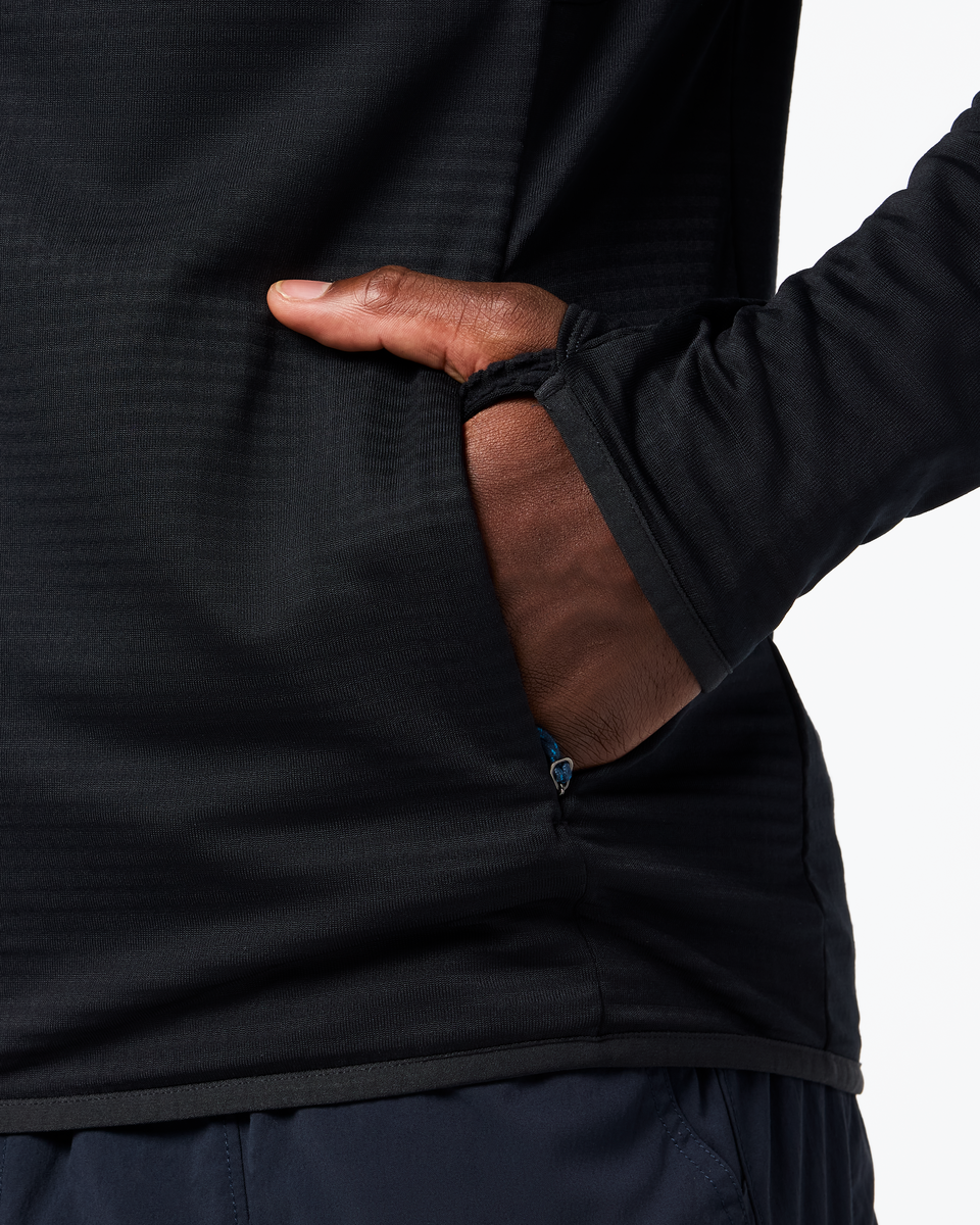 Soft Layering Warmth Otero Fleece Full-Zip Hooded Jacket - Men s