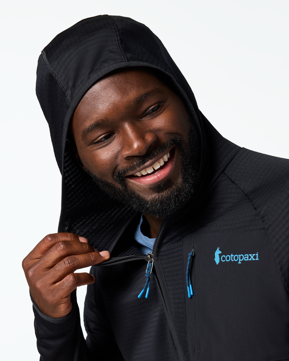 Soft Layering Warmth Otero Fleece Full-Zip Hooded Jacket - Men s