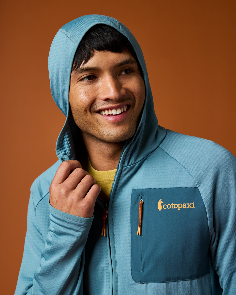 Soft Layering Warmth Otero Fleece Full-Zip Hooded Jacket - Men s
