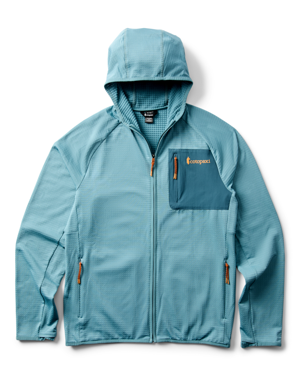 Soft Layering Warmth Otero Fleece Full-Zip Hooded Jacket - Men s