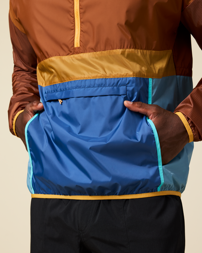 Breezy Day Comfort Teca Half-Zip Windbreaker - Men s