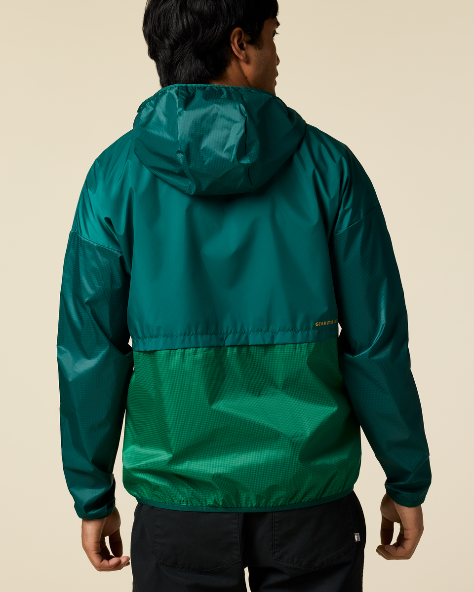 Breezy Day Comfort Teca Half-Zip Windbreaker - Men s