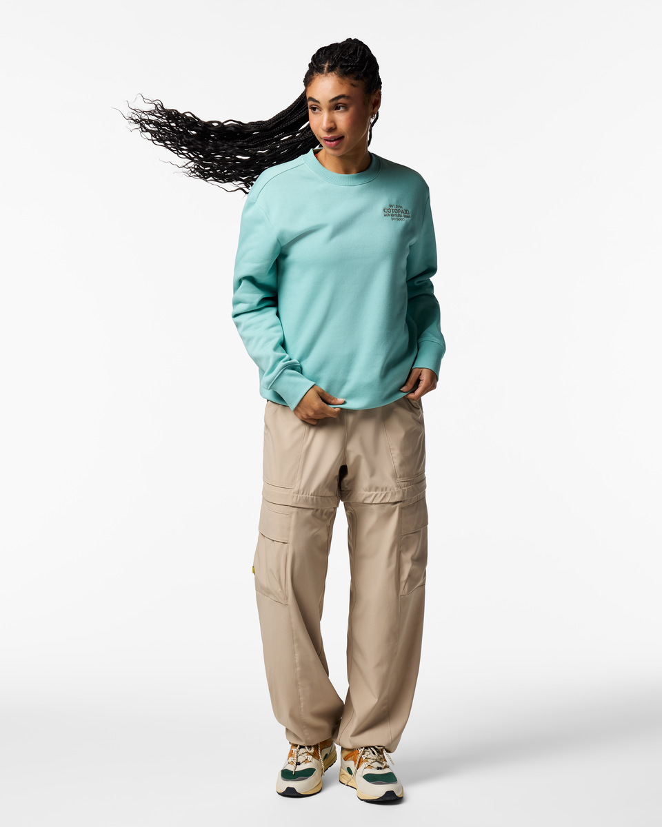 Casual Outdoor Style Adventure Gear Crew Sweatshirt - Women s