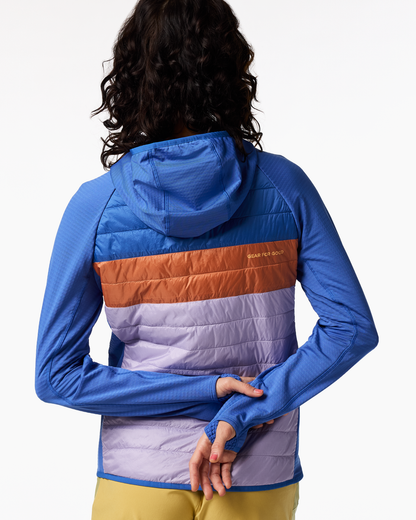 Adventure Ready Comfort Capa Hybrid Insulated Hooded Jacket - Women s