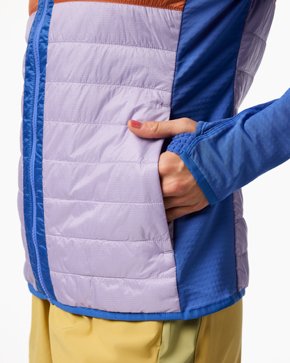 Adventure Ready Comfort Capa Hybrid Insulated Hooded Jacket - Women s