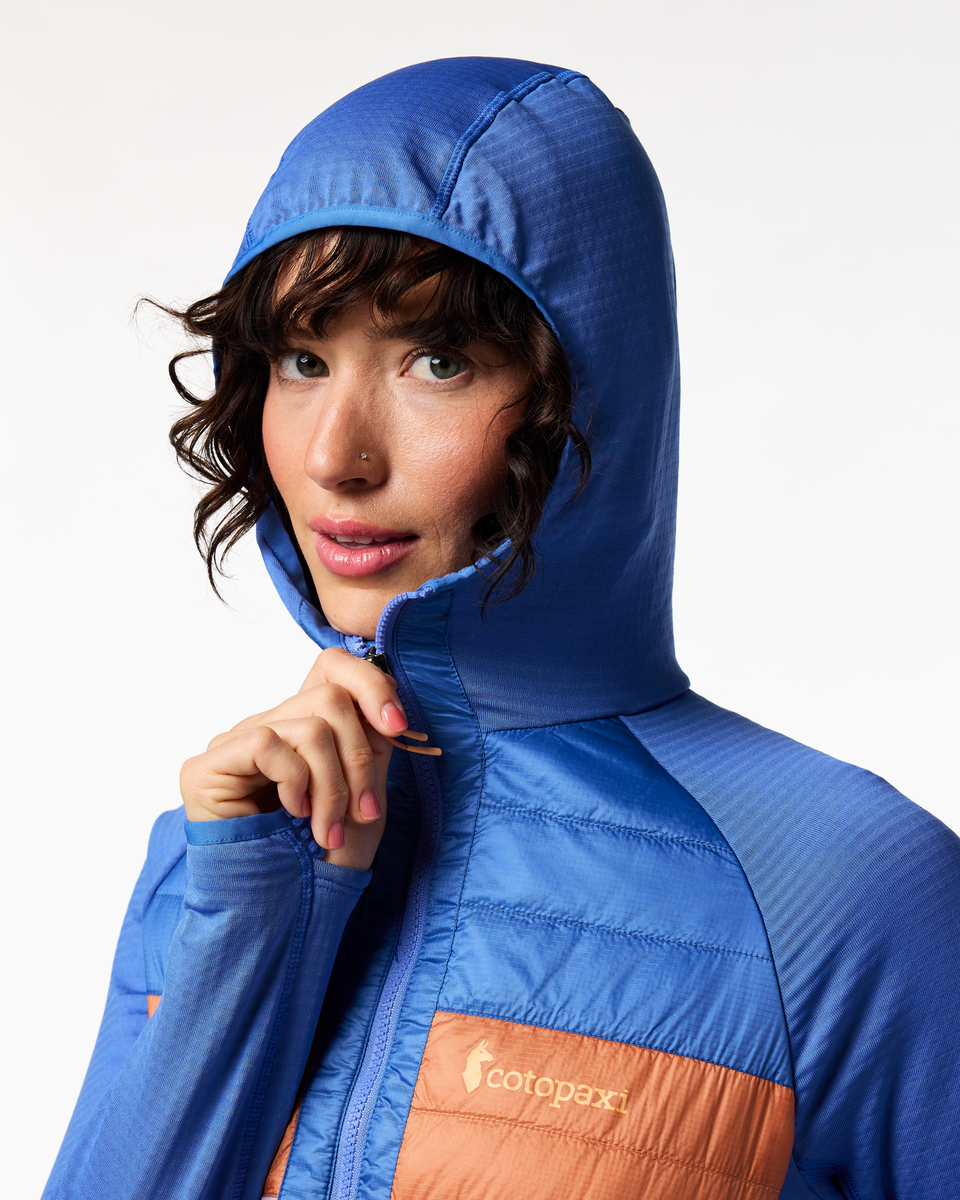 Adventure Ready Comfort Capa Hybrid Insulated Hooded Jacket - Women s
