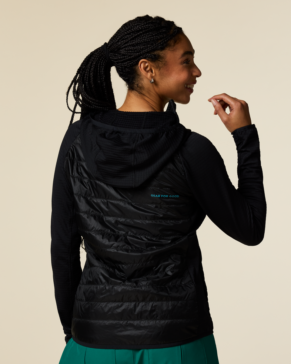 Adventure Ready Comfort Capa Hybrid Insulated Hooded Jacket - Women s