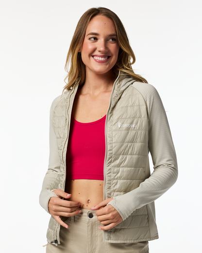 Adventure Ready Comfort Capa Hybrid Insulated Hooded Jacket - Women s