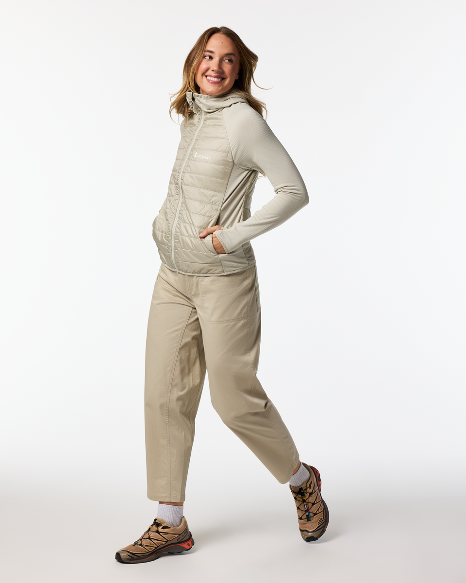 Adventure Ready Comfort Capa Hybrid Insulated Hooded Jacket - Women s