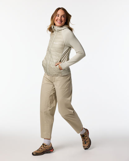 Adventure Ready Comfort Capa Hybrid Insulated Hooded Jacket - Women s