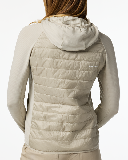 Adventure Ready Comfort Capa Hybrid Insulated Hooded Jacket - Women s