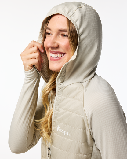 Adventure Ready Comfort Capa Hybrid Insulated Hooded Jacket - Women s