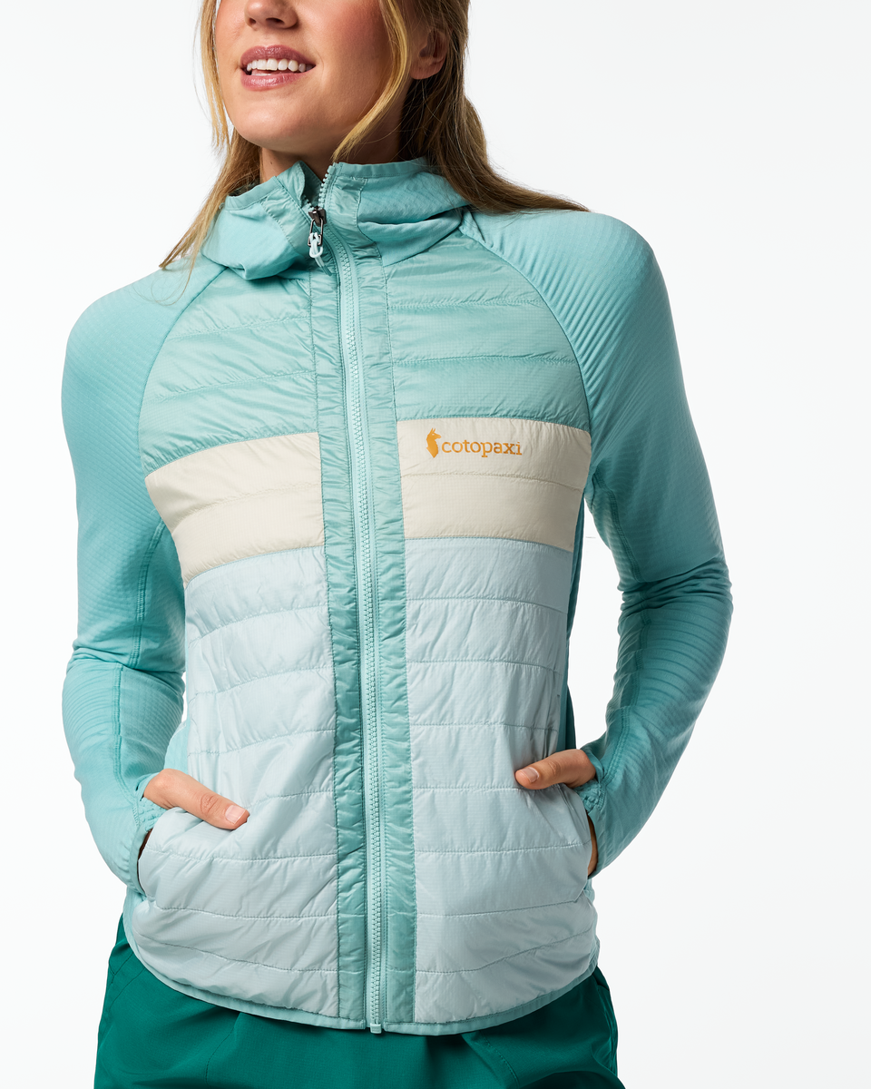 Adventure Ready Comfort Capa Hybrid Insulated Hooded Jacket - Women s