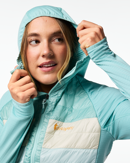 Adventure Ready Comfort Capa Hybrid Insulated Hooded Jacket - Women s