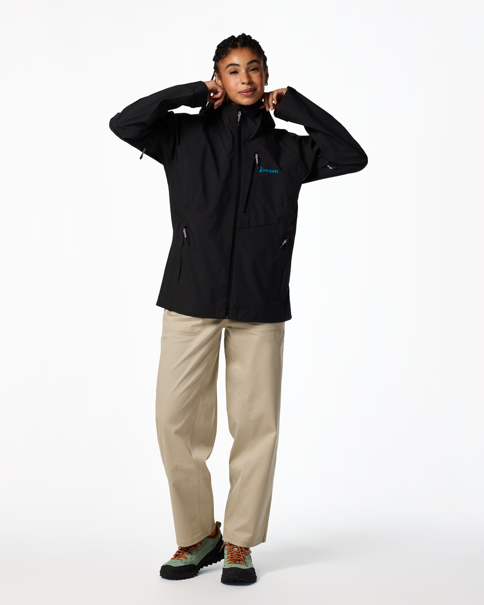 Rainy Day Protection Impermeo 3L Hooded Shell Jacket - Women s